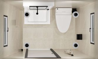 Prefabricated Toilet Powder Room